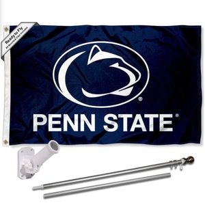 Penn State Flag. Includes pole and bracket kit Company: Penn State Nittany Lions